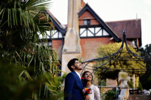 Bride and Groom taken by Kent wedding videographer Aidan Willis Films