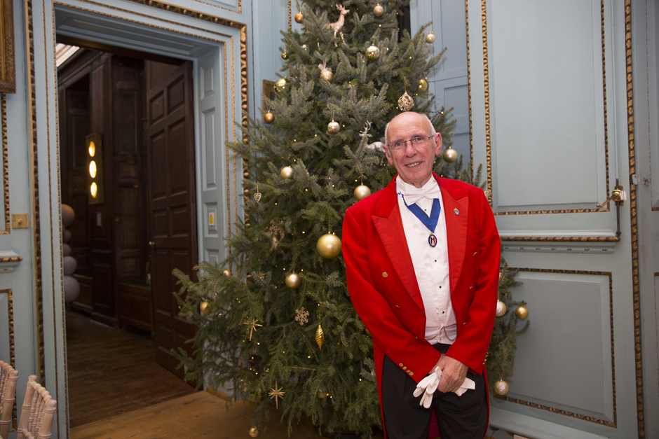 Toastmaster at Bradbourne House in East Malling, Kent.